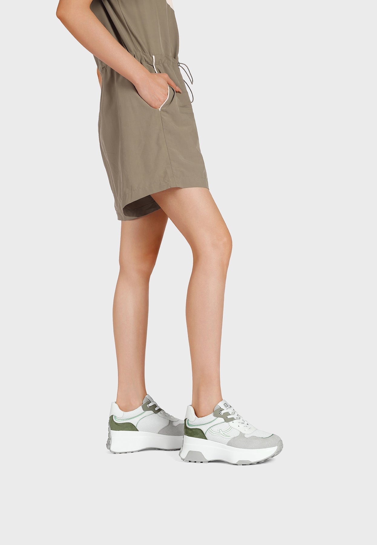 Baskets Femme Oriane – détail de la matière