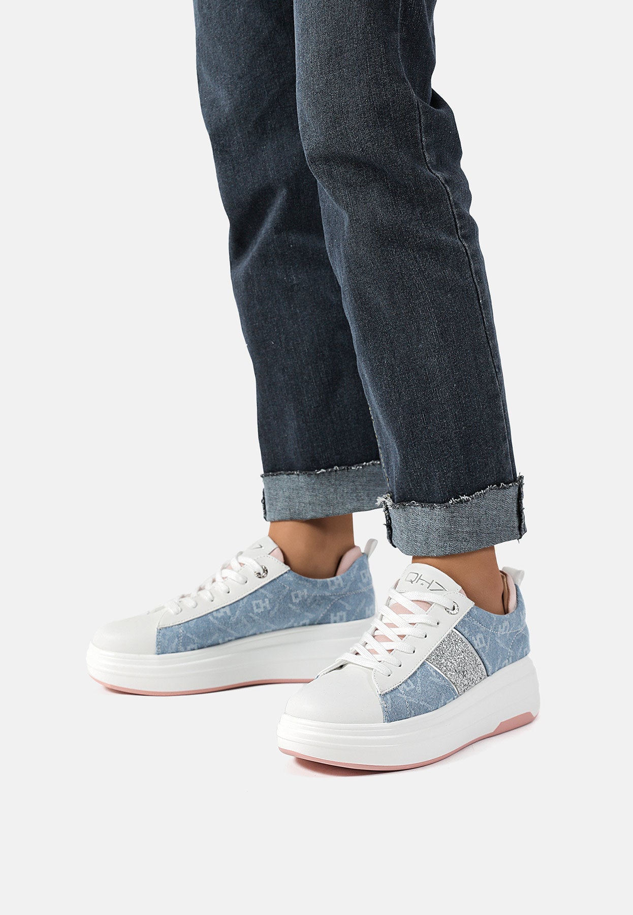 Baskets Femme Candice – détail de la matière