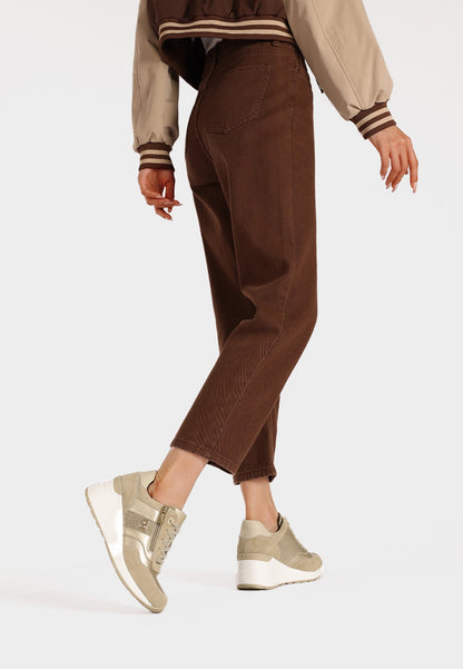 Baskets Femme Blandine – détail de la matière