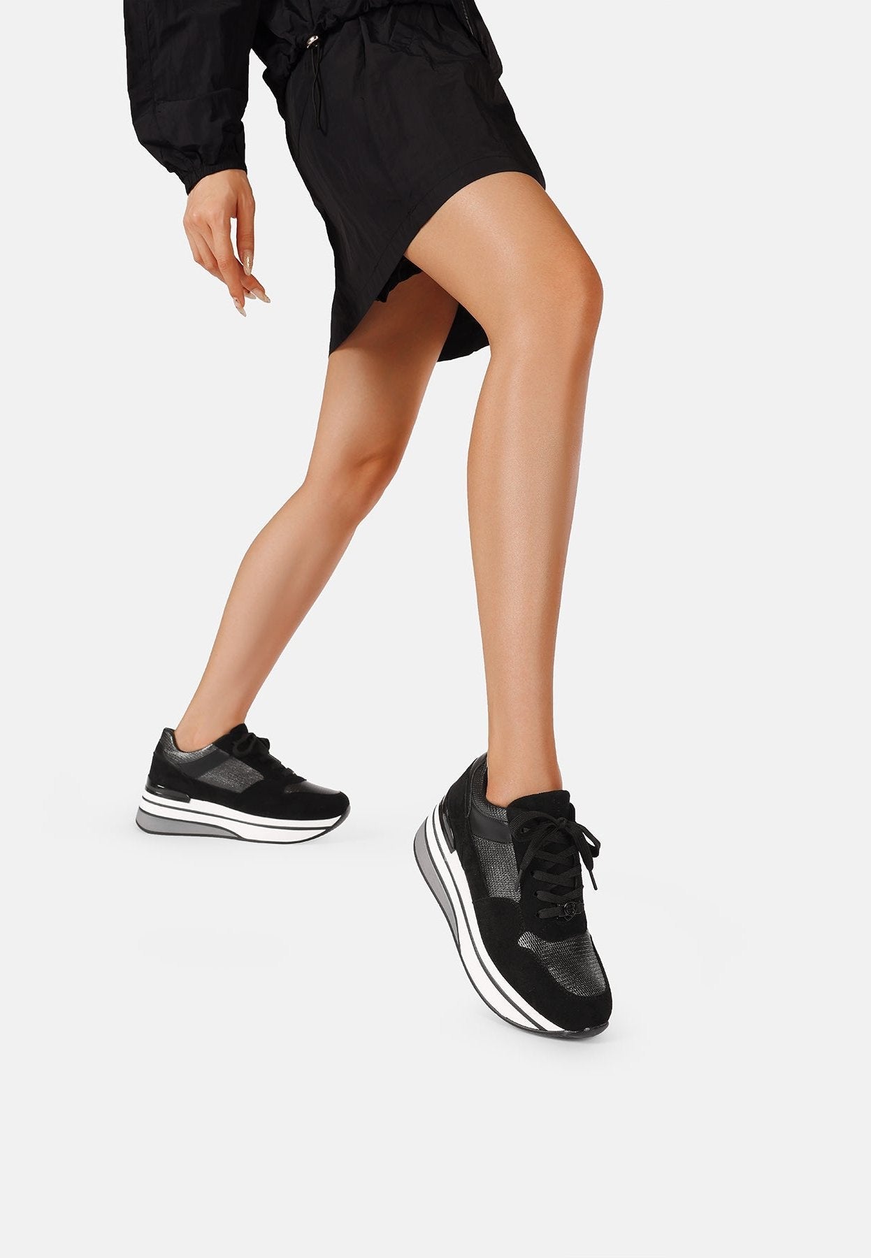 Baskets Femme Ariane – détail de la matière