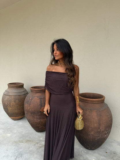 Robe Longue Femme Sans Manches – Coupe A-Line