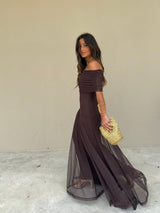 Robe Longue Femme Sans Manches – Coupe A-Line