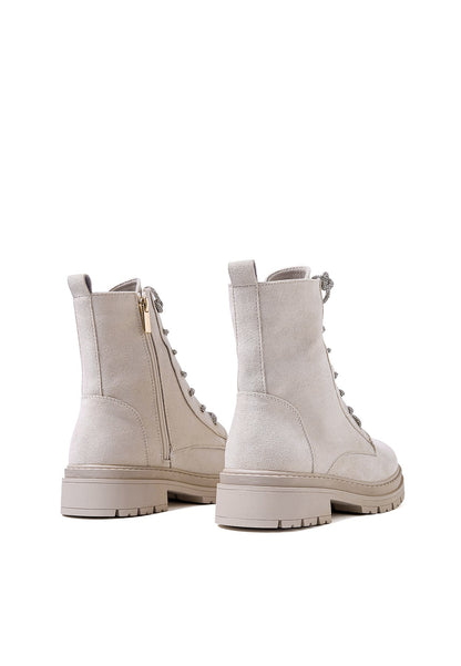 Bottines Femme Fine – détail de la tige