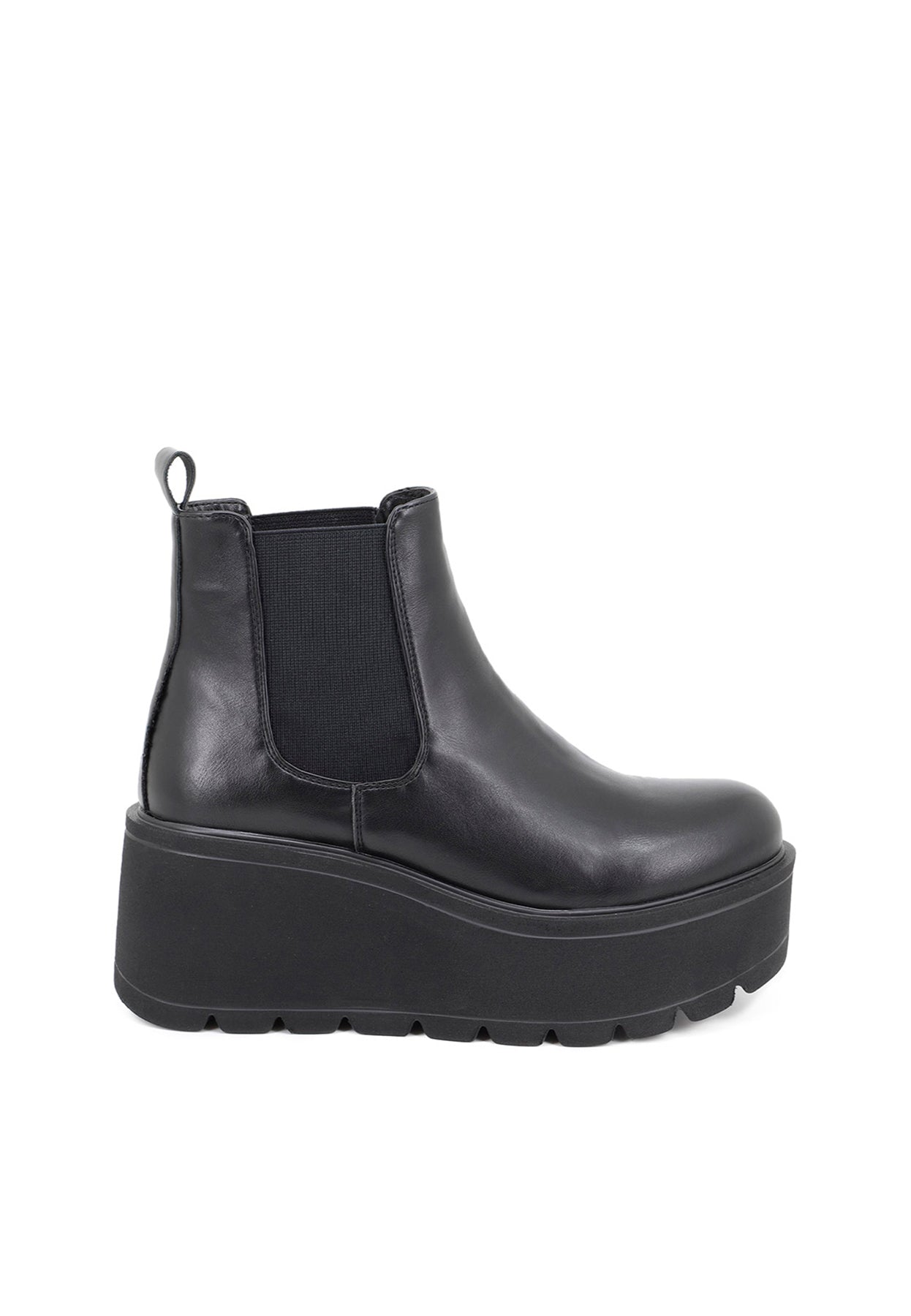 Bottines Chelsea Femme Pola – détail de la matière