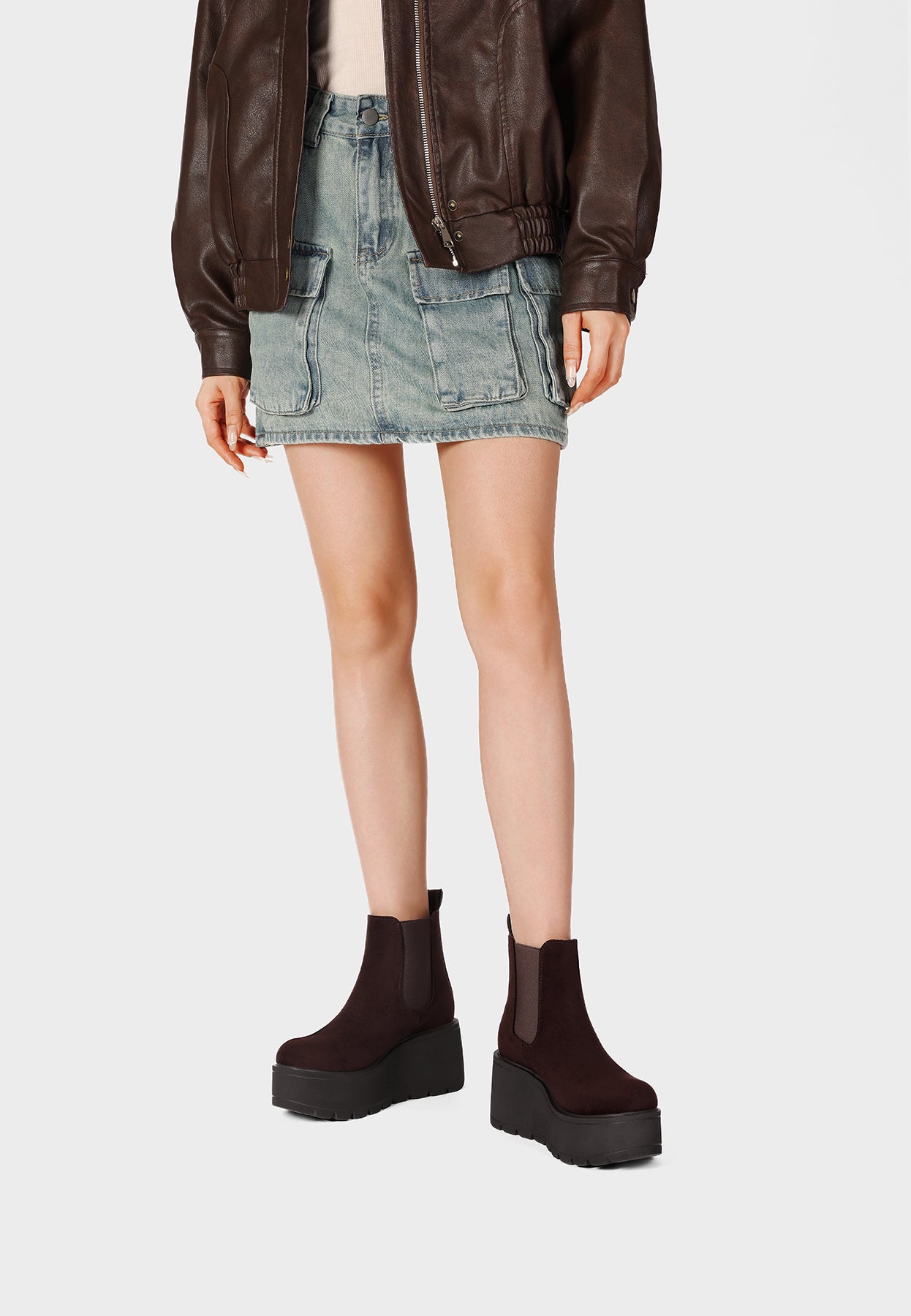 Bottines Chelsea Femme Pola – photo 14