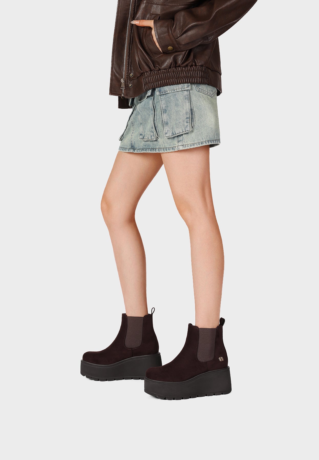 Bottines Chelsea Femme Pola – photo 21