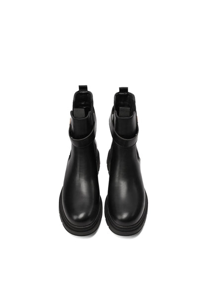 Bottines Chelsea Femme Prune – détail de la semelle