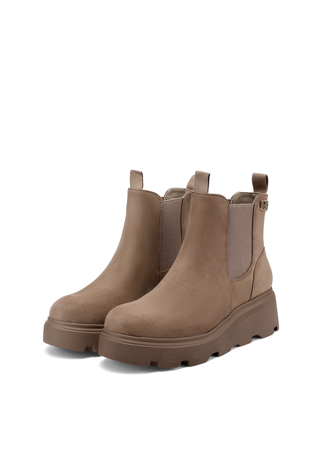 Bottines Chelsea Femme Olga – détail de la tige