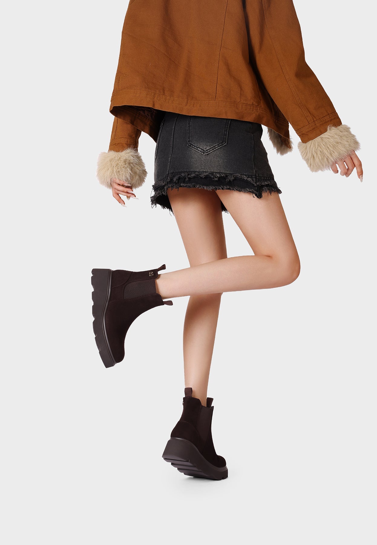Bottines Chelsea Femme Olga – photo 16