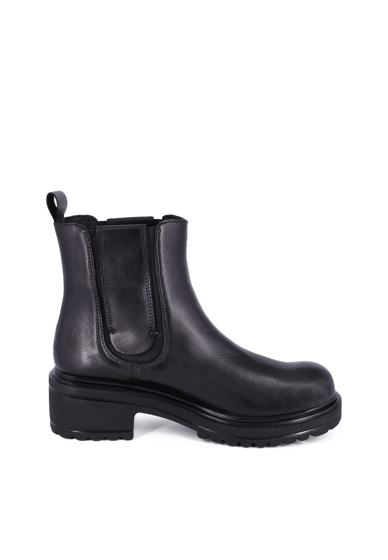 Bottines Chelsea Femme Sasha – détail de la tige