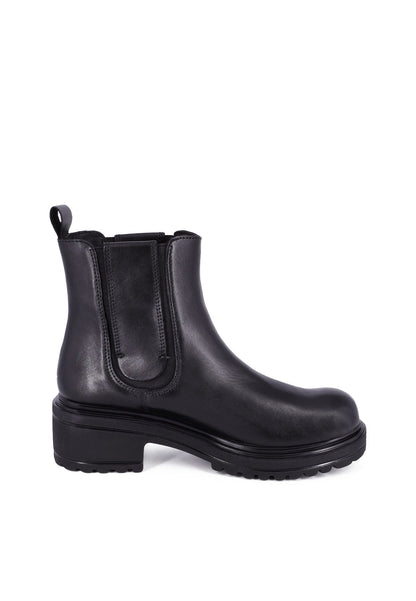 Bottines Chelsea Femme Sasha – détail de la tige