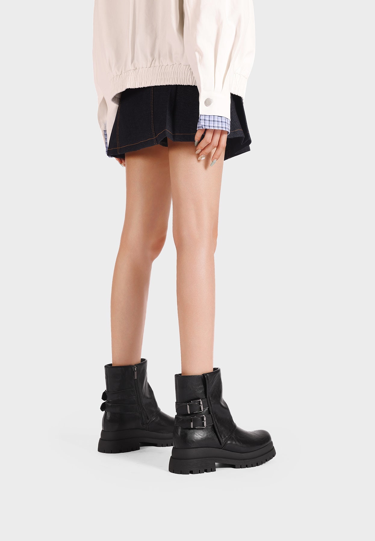Bottines Femme Yaëlle – vue portée