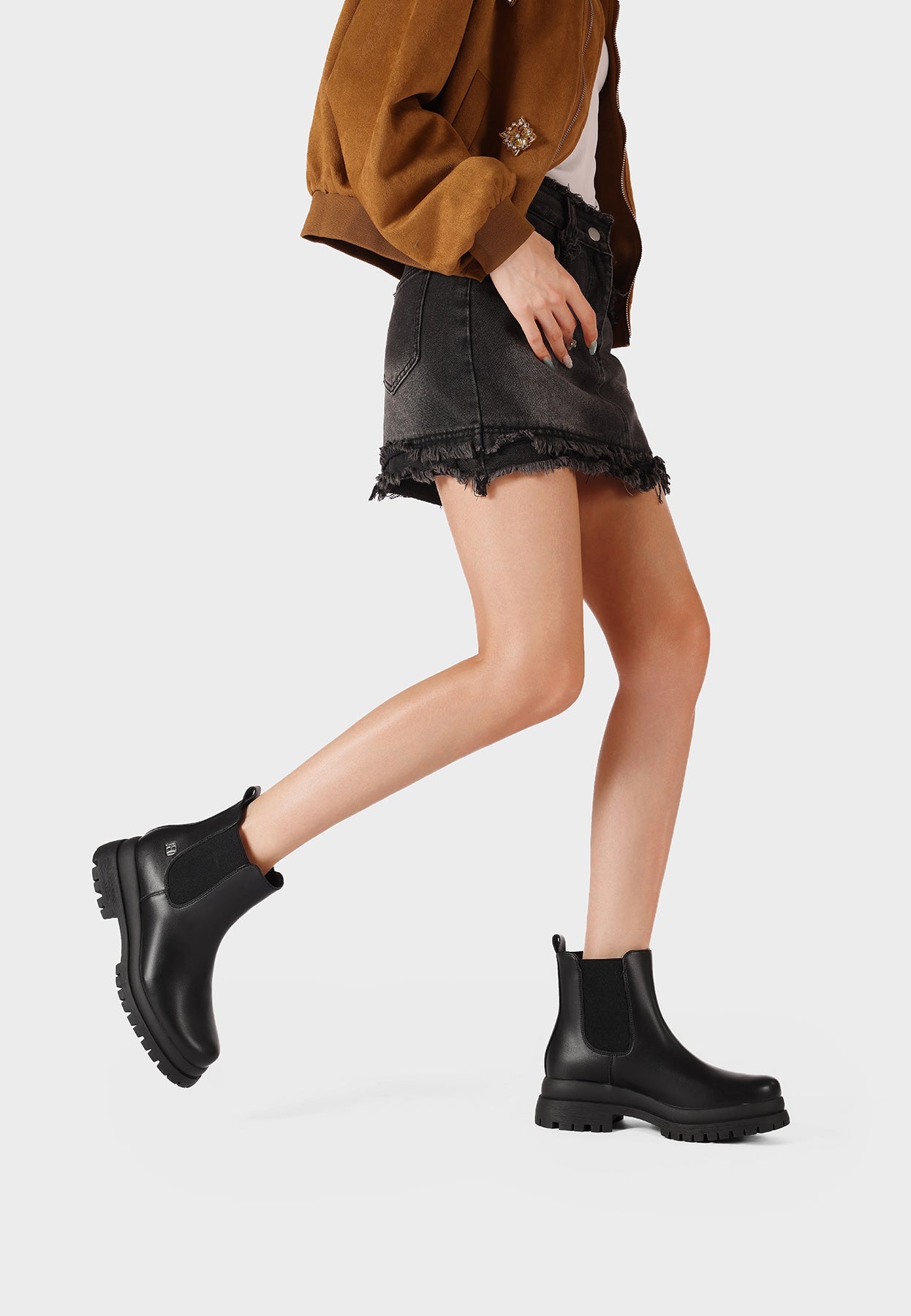 Bottines Chelsea Femme Bérangère – photo 9