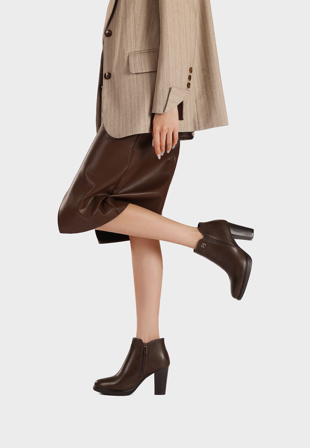 Bottines Femme Viviane – détail de la matière