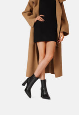 Bottines Femme Maëva, Talon Haut Bout Pointu