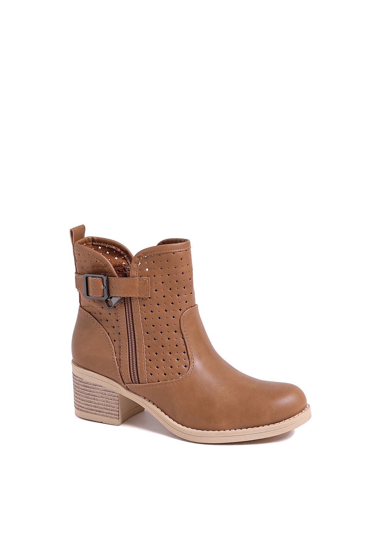 Bottines Femme Yola – détail de la tige