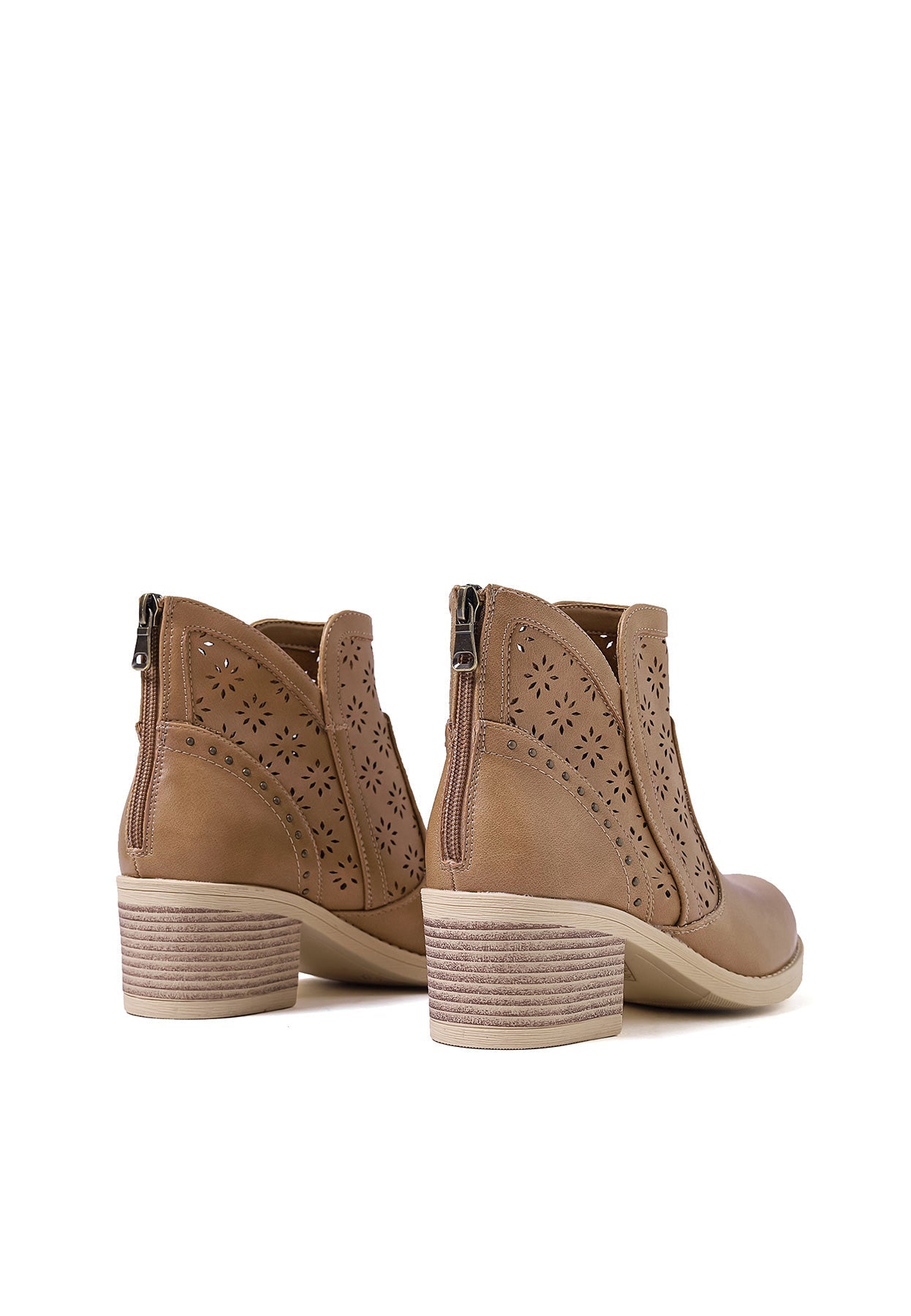 Bottines Femme Hélie – détail de la tige