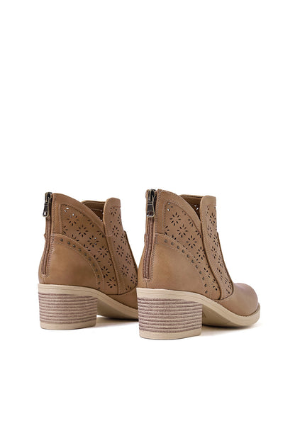 Bottines Femme Hélie – détail de la tige