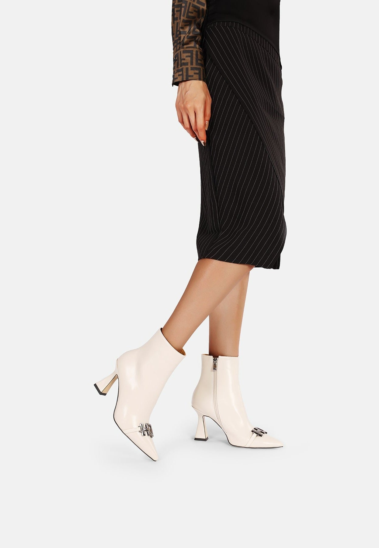 Bottines Femme Célie – détail de la matière