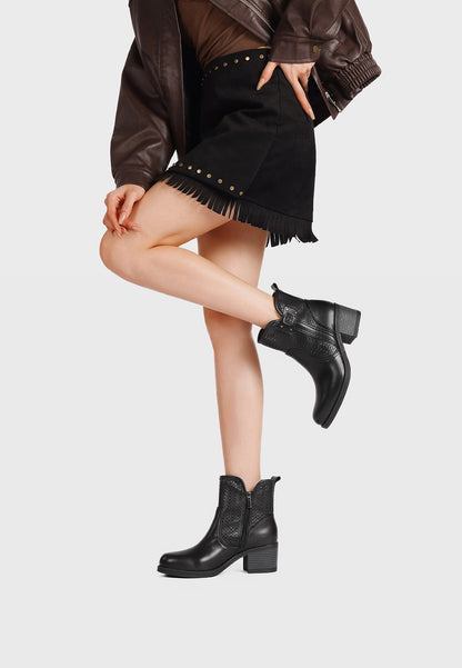 Bottines Femme Lise – détail de la matière