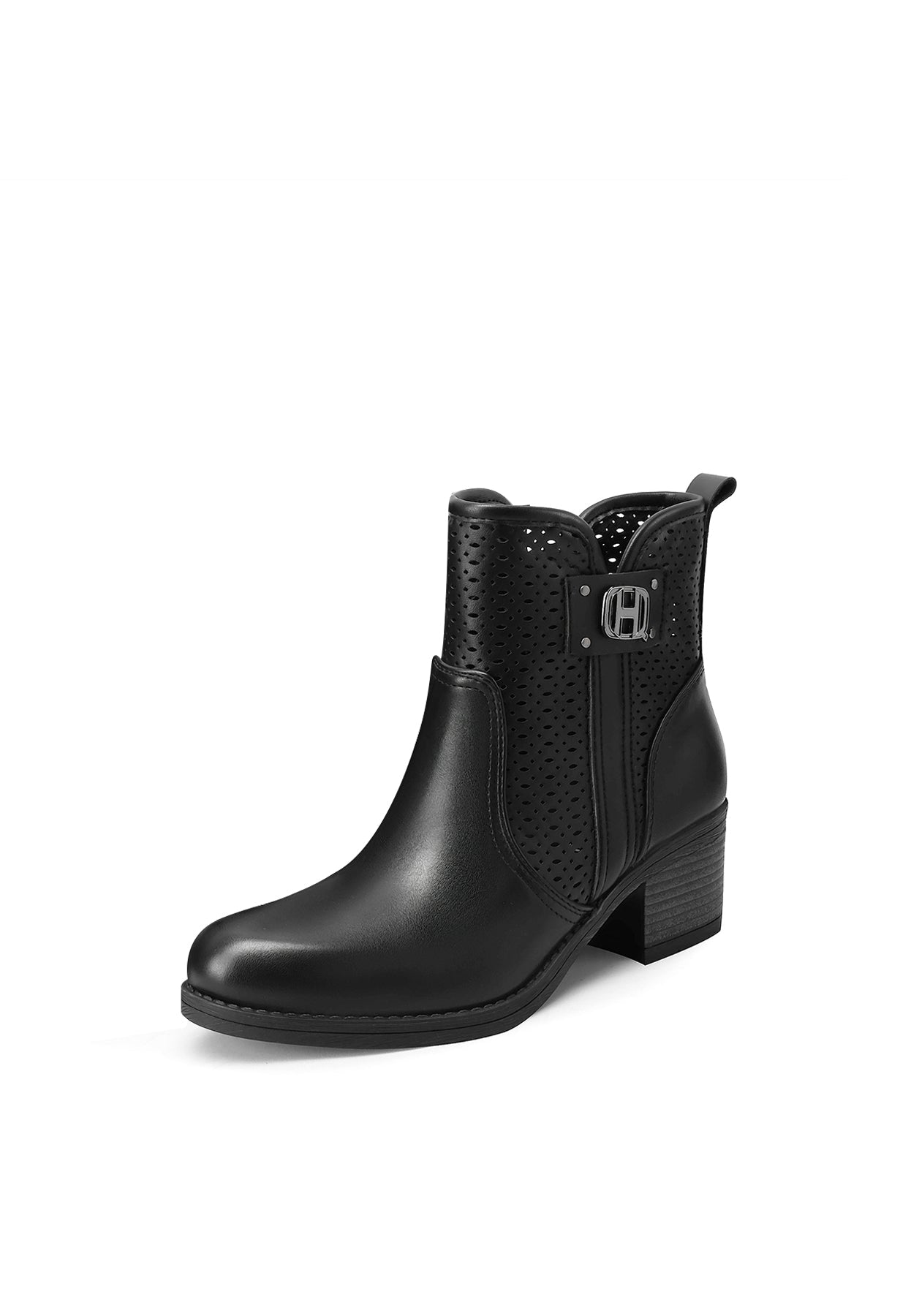 Bottines Femme Lise – détail de la tige