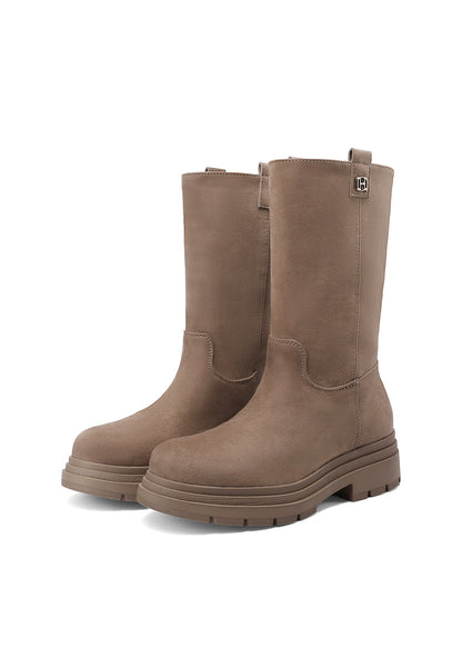 Bottines Femme Rose – détail de la tige
