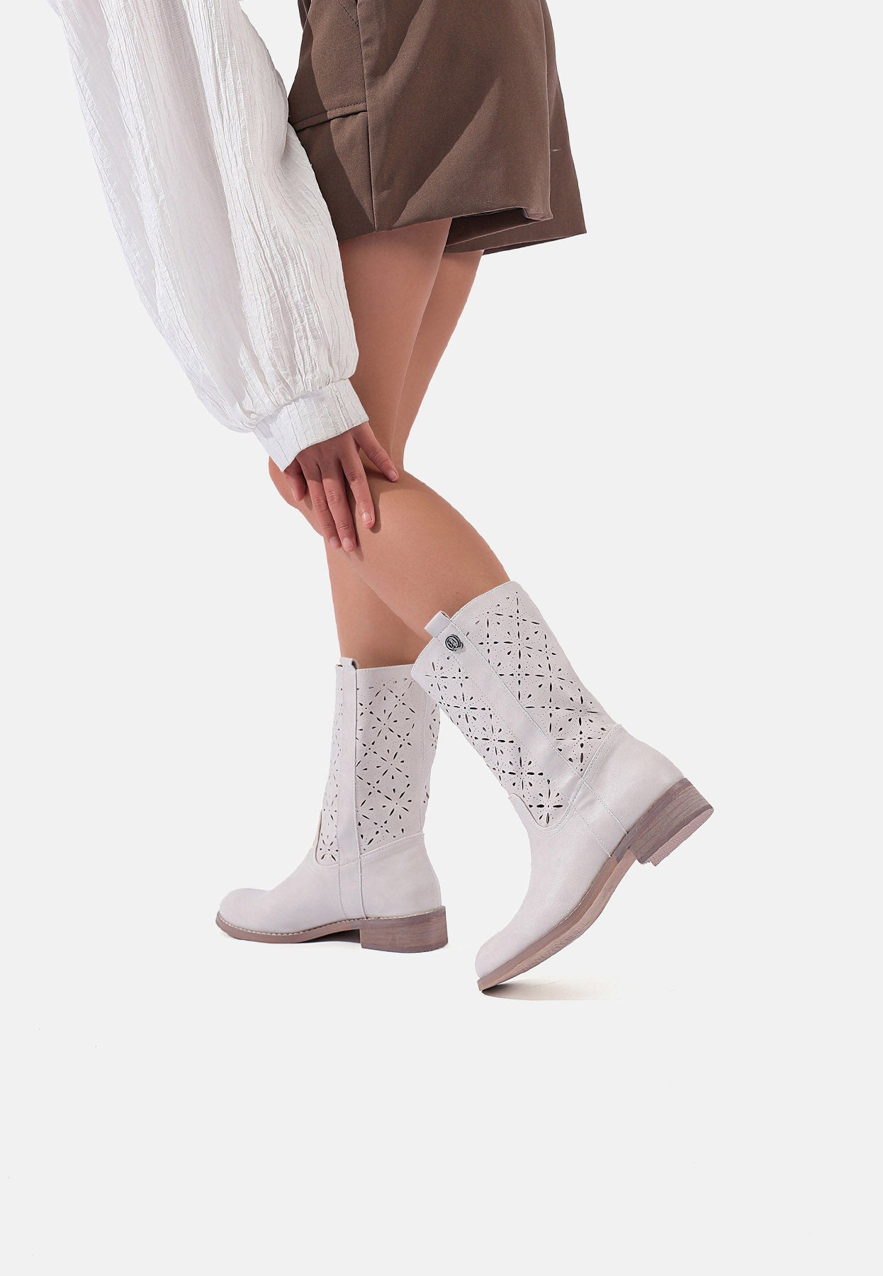 Bottines Femme Gigi – détail de la matière