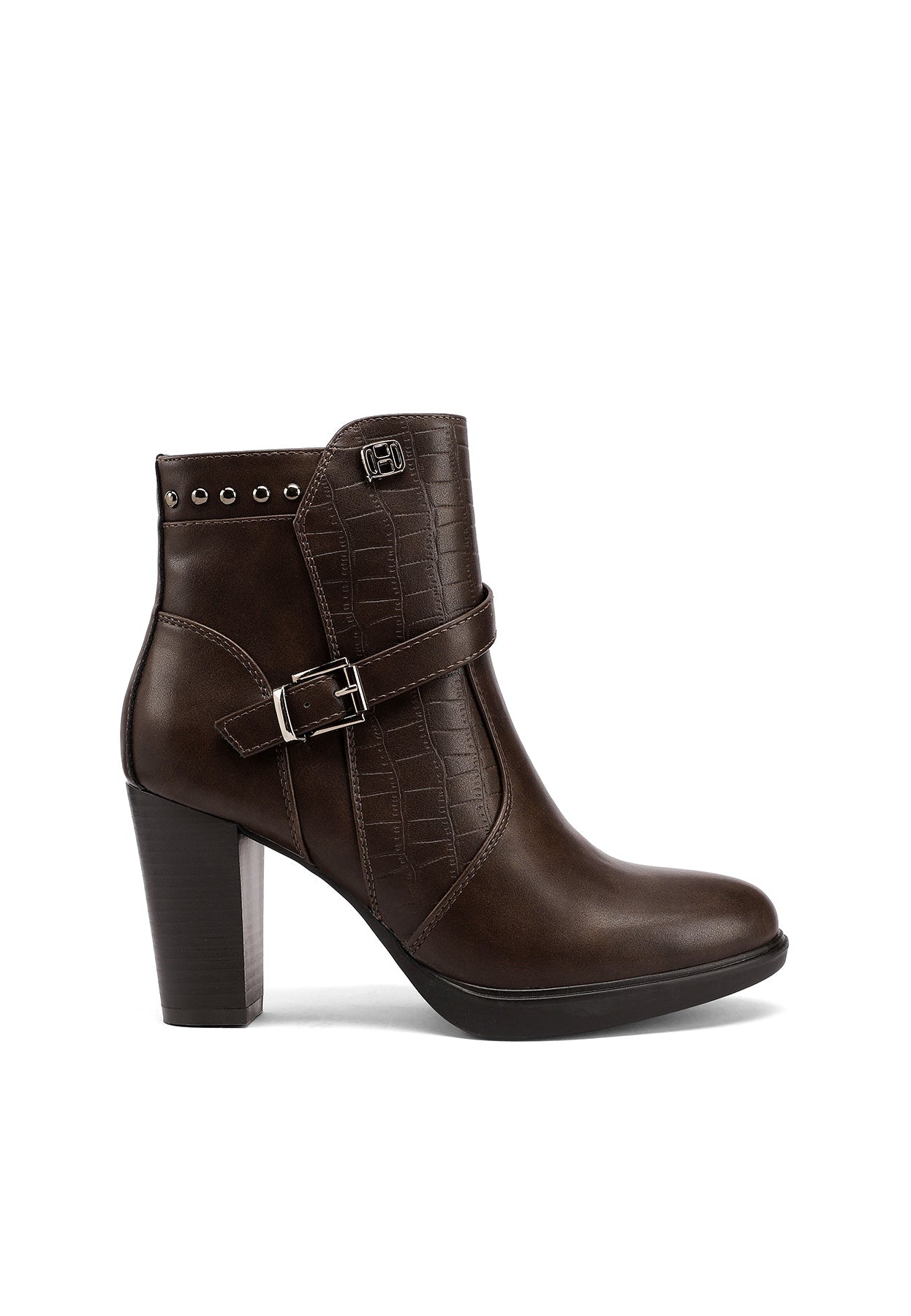 Bottines Femme Una – vue latérale