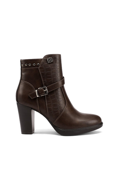 Bottines Femme Una – vue latérale
