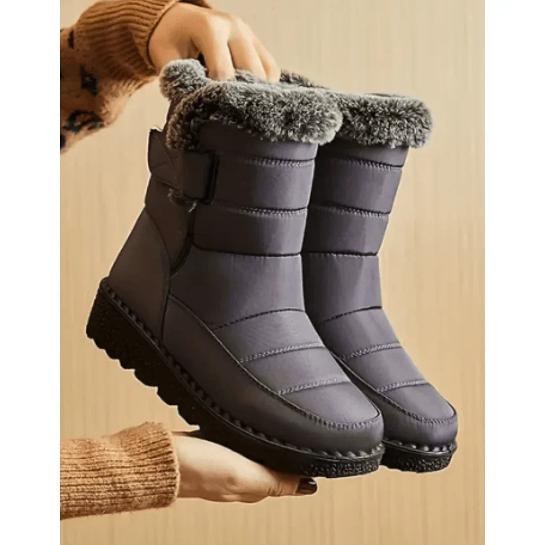 Bottes de Neige Femme Capucine Fourrées Antidérapantes