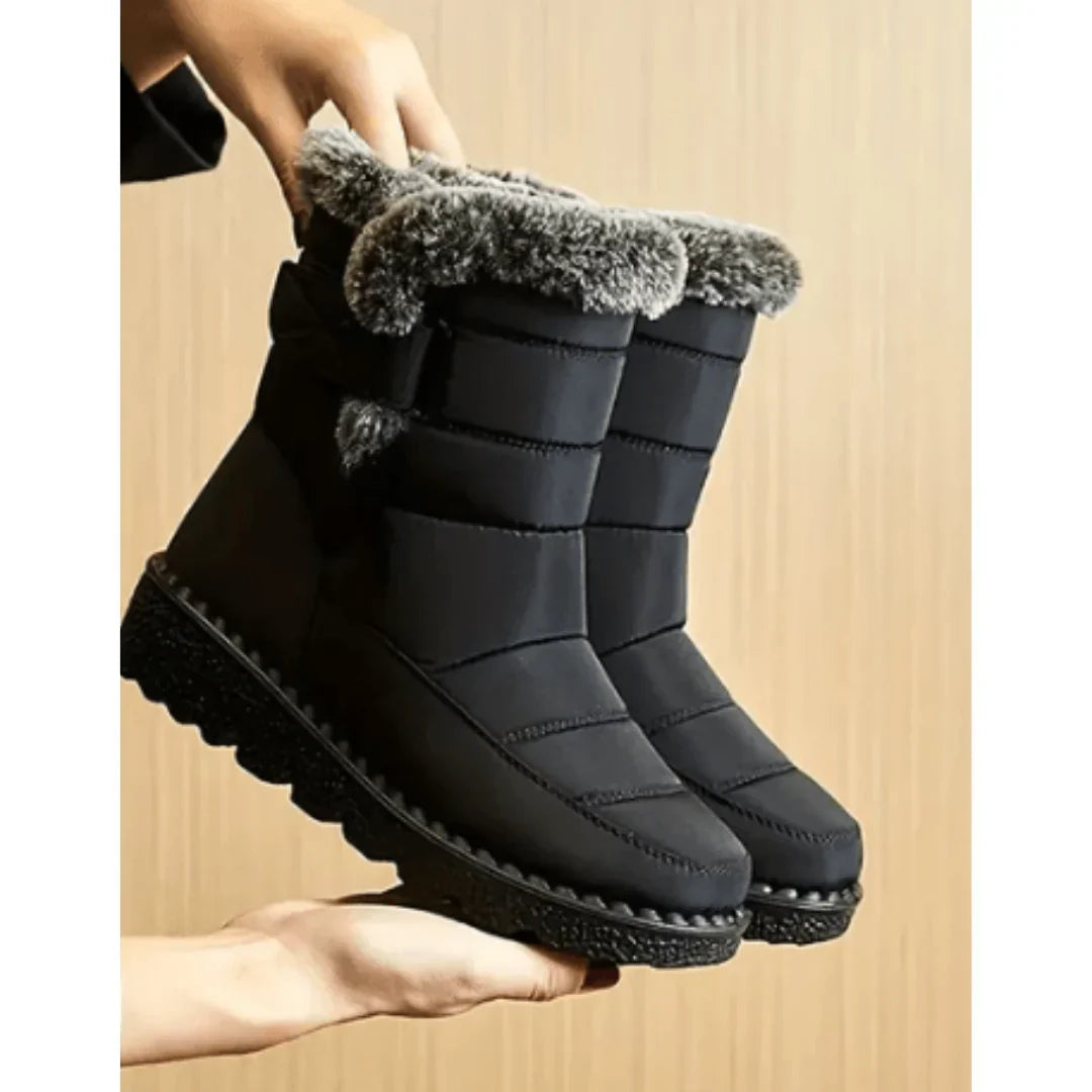 Bottes de Neige Femme Capucine Fourrées Antidérapantes